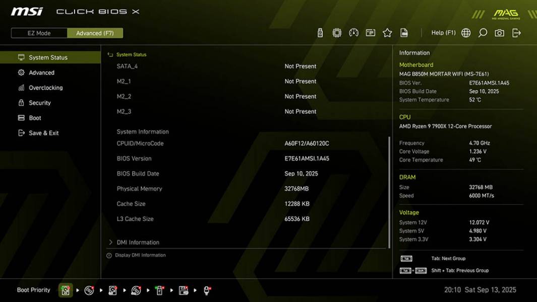 MSI MAG B850M MORTAR WIFI-4